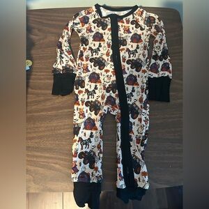 Halloween Farm Themed Bamboo Pajamas